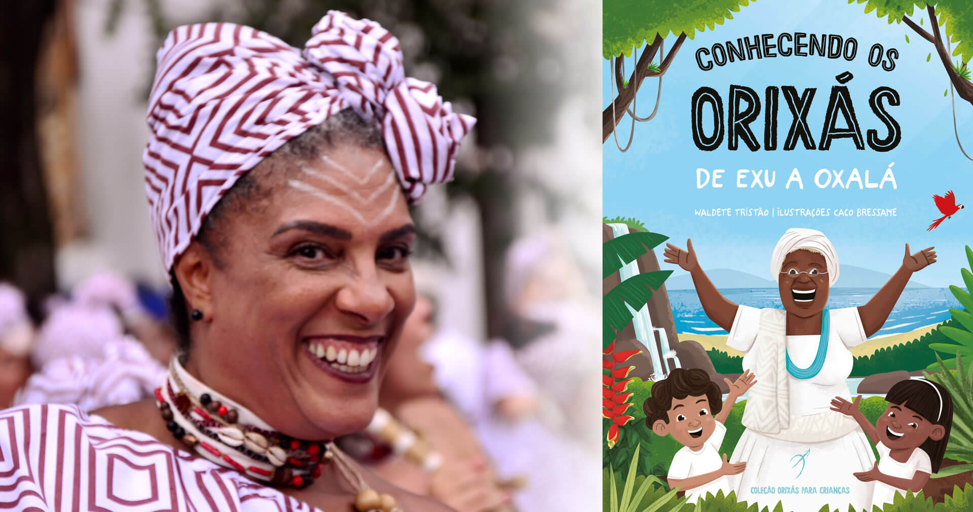 Diego de Oxóssi | Na estreia da Arole Cultural para o público infantil, professora da rede pública apresenta os deuses do candomblé