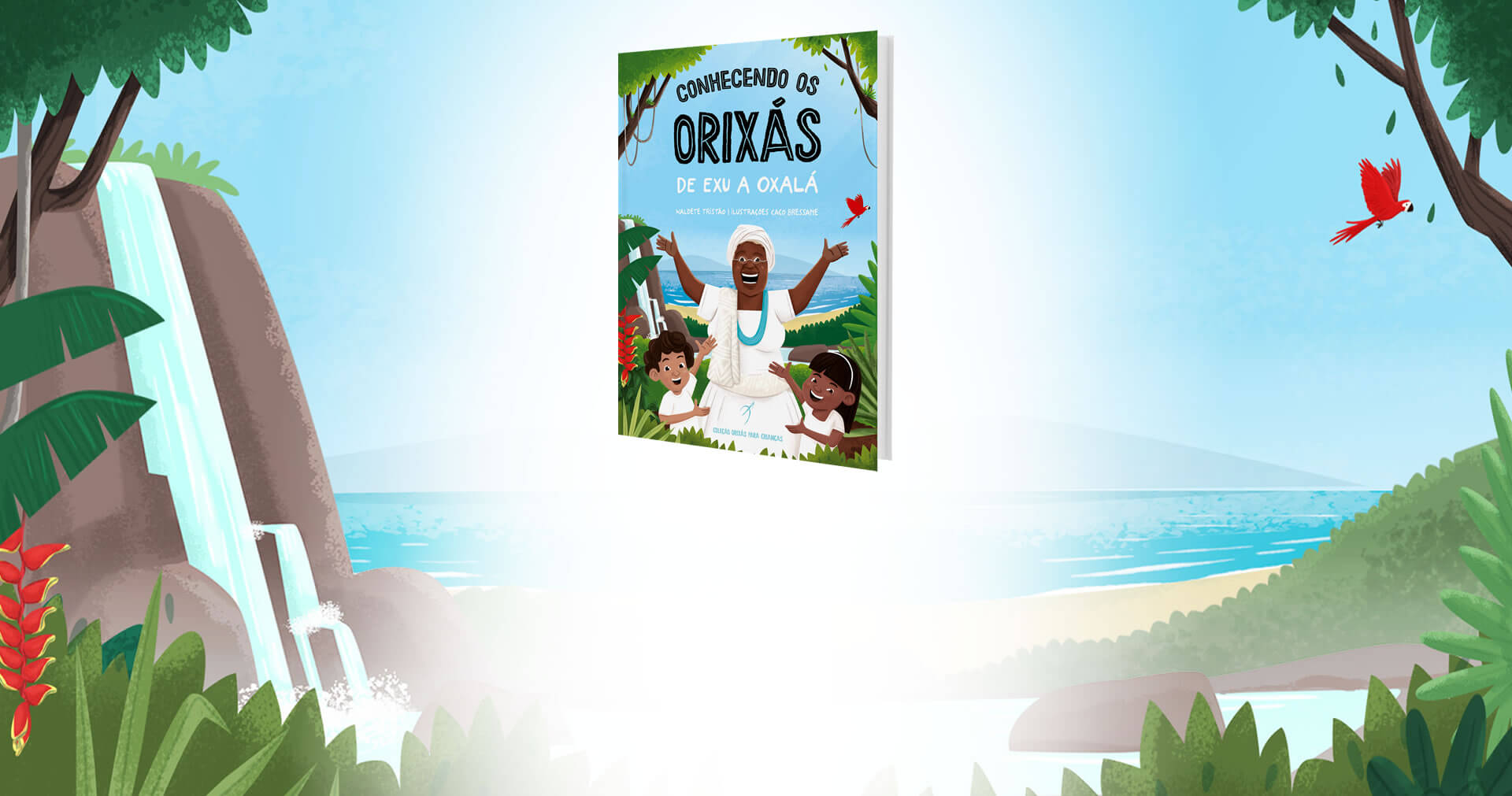 Diego de Oxóssi | Knowing the Orishas is the first volume of the children book series, with 18 titles about the African Gods of Nature.